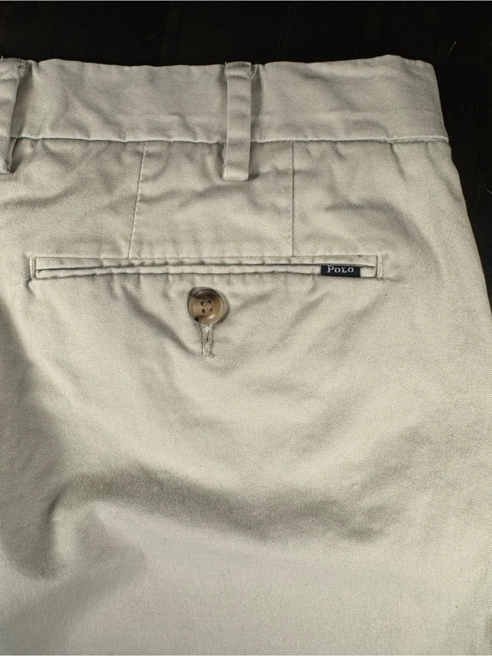 Polo Ralph Lauren Newport Chino Pants 38/30 Khaki Beige Stretch Straight Fit